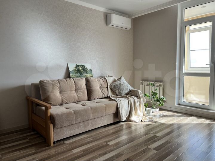 1-к. квартира, 40 м², 3 кровати