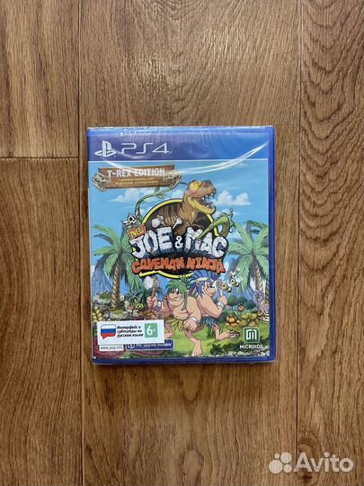 Joe and mac caveman ninja для Sony ps4. Новый