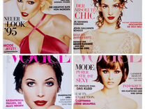 Журналы Vogue 1995г. Германия. Винтаж