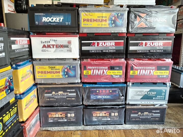 Аккумулятор автомобильный 100 ah