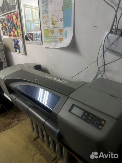 Широкоформатный приниер Hp designjet 500 plus