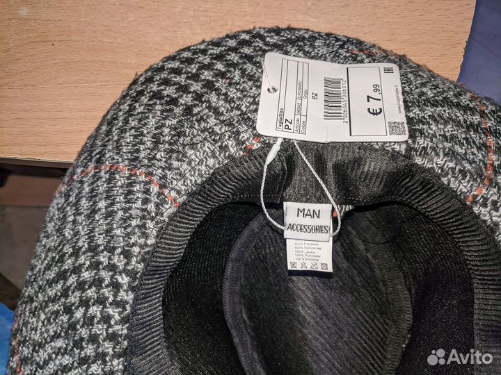 Шляпа фетровая мужская