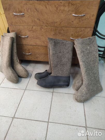 Валенки новые
