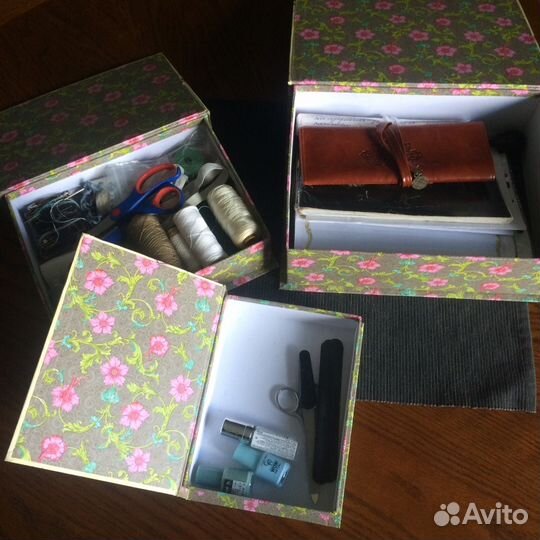 Шкатулки, 3шт