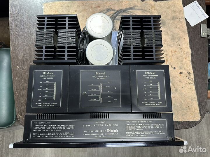 Усилитель Mcintosh MC2205