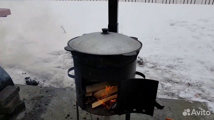 Казан чугунный