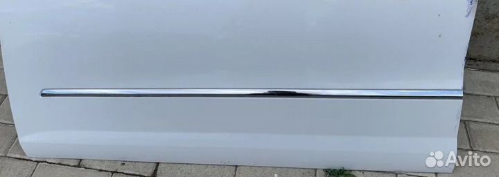 Молдинг двери передней левой хром vw passat cc