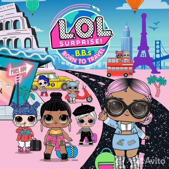 L.O.L. Surprise B.B.s born TO travel PS4/PS5