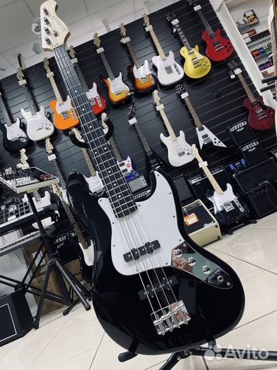 Бас гитара rockdale stars jazz bass