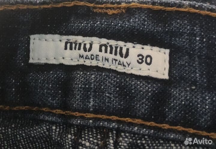 Джинсы MIU MIU