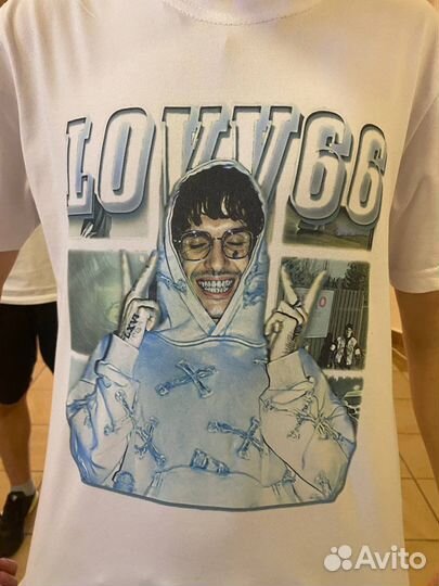 Футболка с принтом lovv66