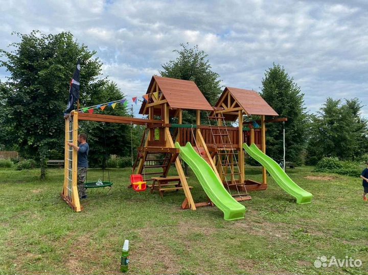 Детская площадка для всей семьи Савушка Люкс 9