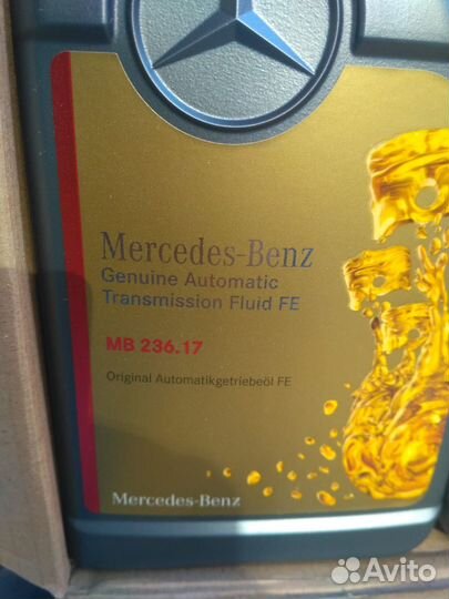 Масло Mercedes АКПП 9G-Tronic MB 236.17, Германия