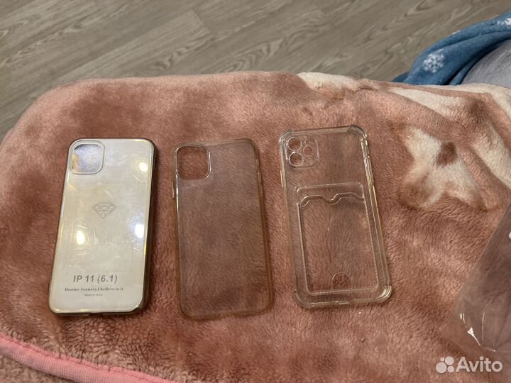 Прозрачные силиконовые чехлы на iPhone 11