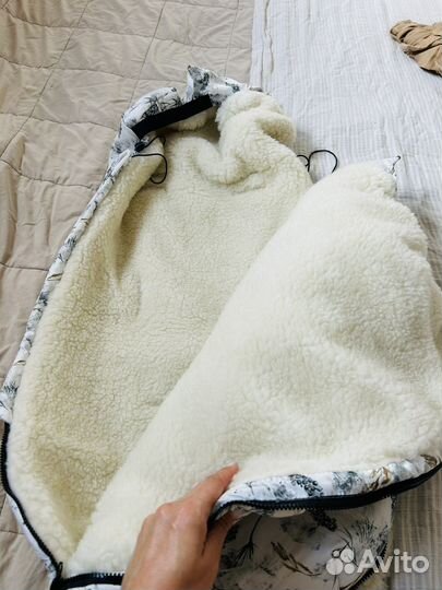 Конверт супертеплый в коляску amarobaby