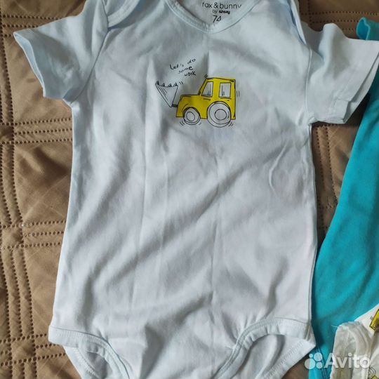 Боди для мальчика 74