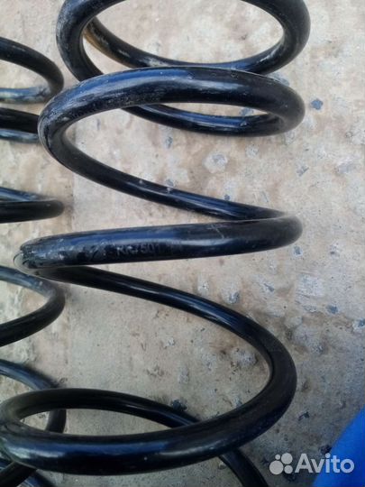 Пружины задние тойота королла