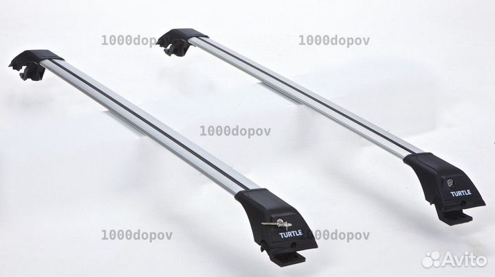 Багажник Tourmaline V1 BMW X5 1999-2013 серебро