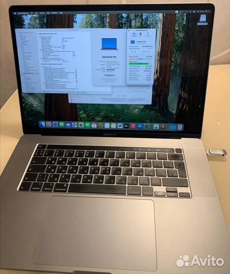 Macbook pro 2019 i7 16/512