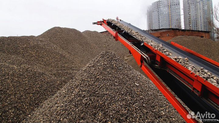 Щебень вторичный в наличии с доставкой