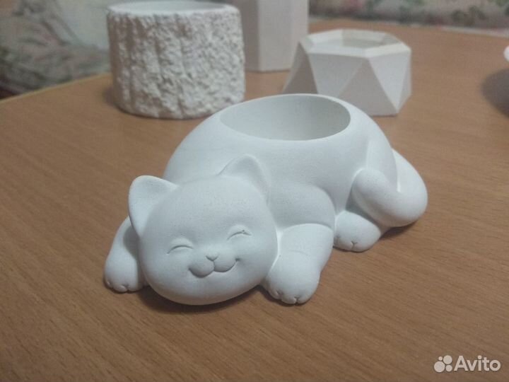 Подсвечник,горшочки для суккулентов