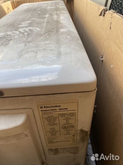 Кондиционер кассетный electrolux