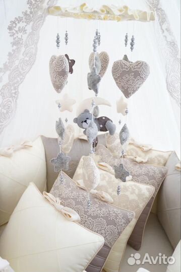 Бортики в детскую кроватку