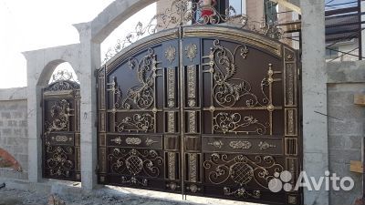Кованые ворота
