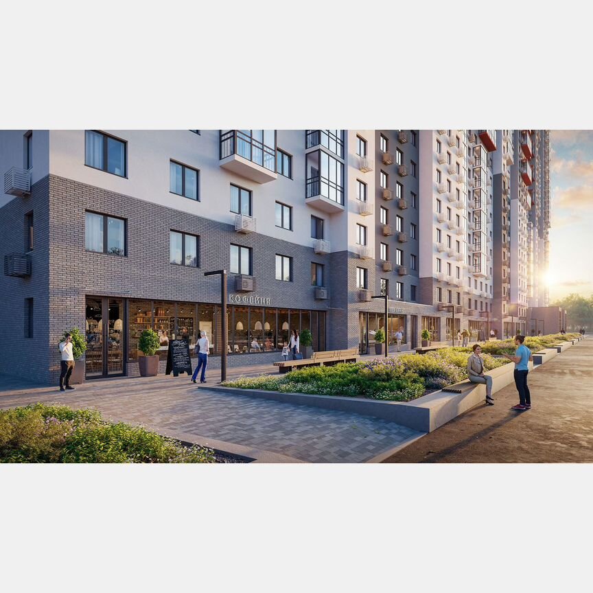 Квартира-студия, 20,6 м², 3/22 эт.
