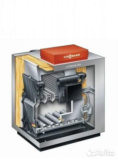 Котел газовый Viessmann vitogas 100f, 42квт