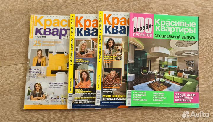 Журналы по дизайну, ремонту, перепланировке
