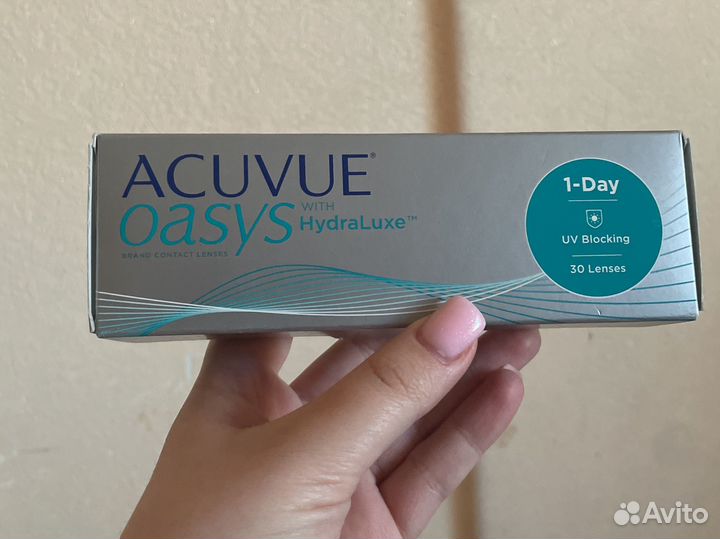 Линзы ежедневные Acuvue oasys -6,50