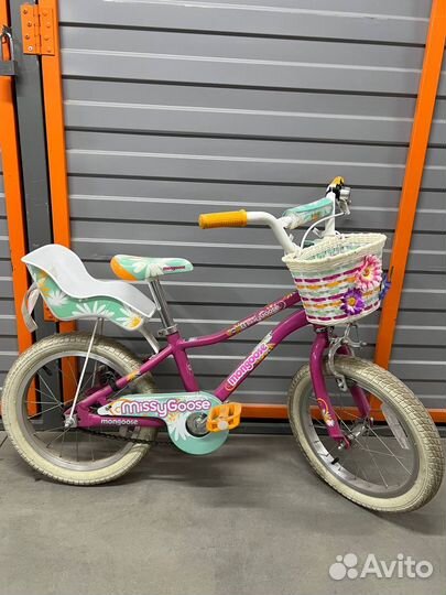 Детский велосипед mongoose 16