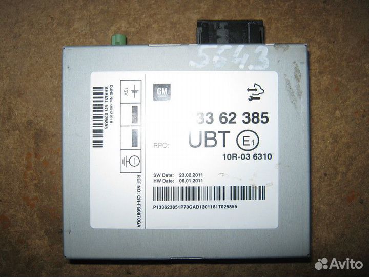 Усилитель антенны Opel Astra J GTC