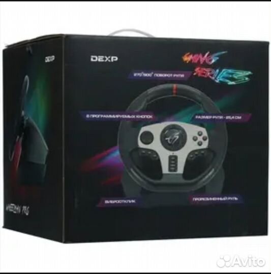 Руль dexp Wheelman Pro с виброоткликом