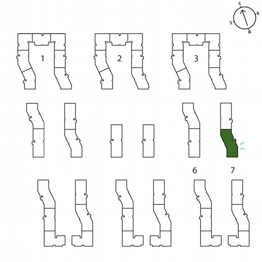 2-к. квартира, 35,9 м², 2/3 эт.
