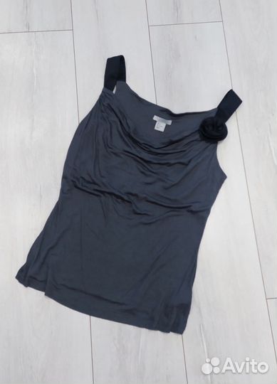 Вечерний топ с цветком