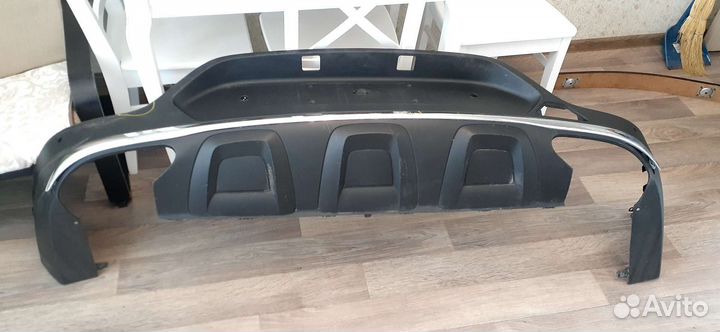 Спойлер заднего бампера Mercedes Benz GLC C253