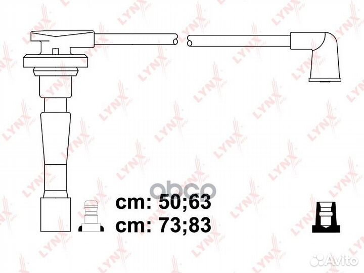 Комплект высоковольтных проводов (класс E) SPE3