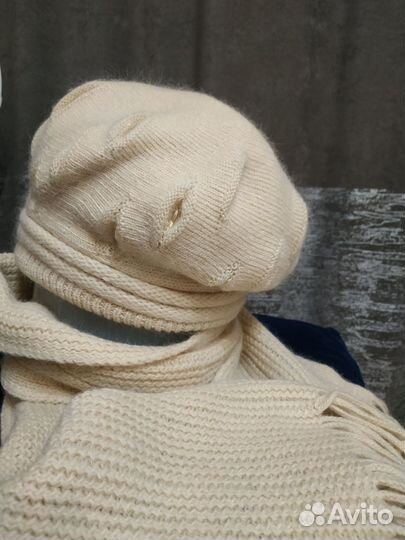 Комплект шапка,шарф