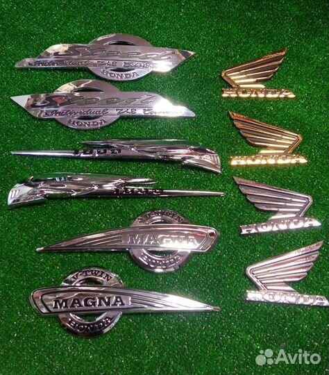 Эмблема на бензобак Honda steed magna VTX