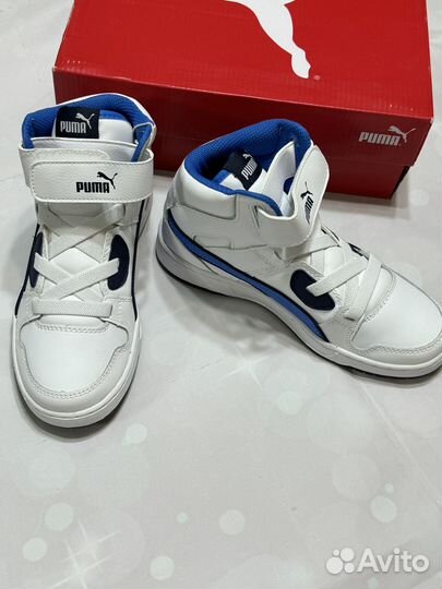 Кеды кроссовки Puma, натур. кожа, р-р 35, 22,5 см