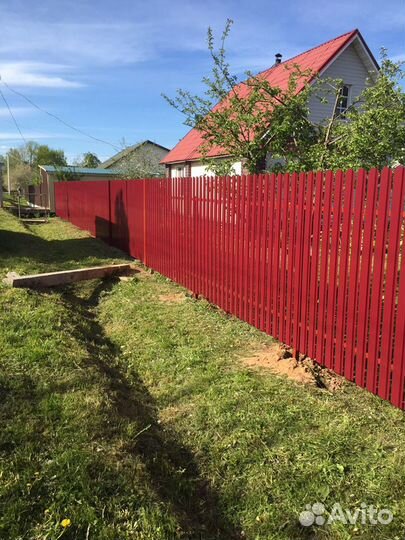 Установка заборов²