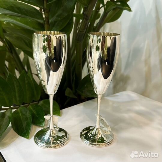 Серебряные бокалы 925 пробы