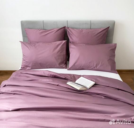 Простыня на резинке сатин