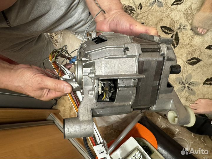 Двигатель и насос стиральной машины bosh