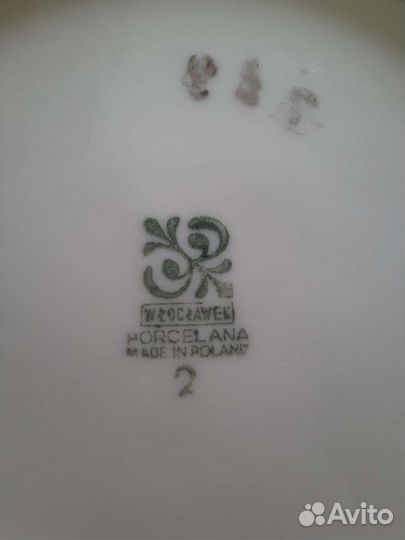 Польский столовый сервиз Porcelana Wloclawek