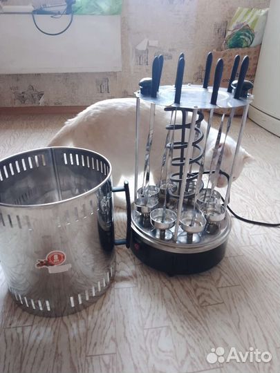 Электро шашлычница бу