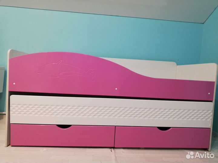 Продам детскую кровать с доп.спальным местом