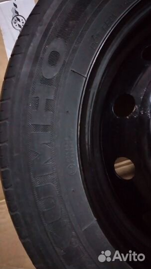 R15 Kumho Solus KH17 185/65, PCD 4x100 DIA 60.1